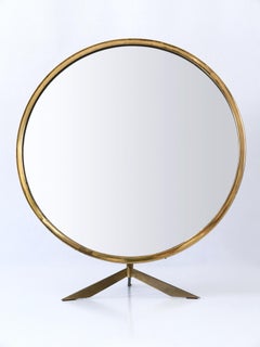 Eleganter Wand- oder Schminkspiegel aus der Mitte des Jahrhunderts von Zierform Deutschland 1950er Jahre