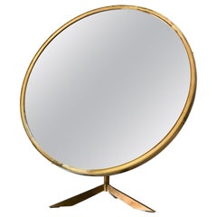 Elegant Mid-Century Modern Wall or Vanity Mirror by Zierform Germany 1950s