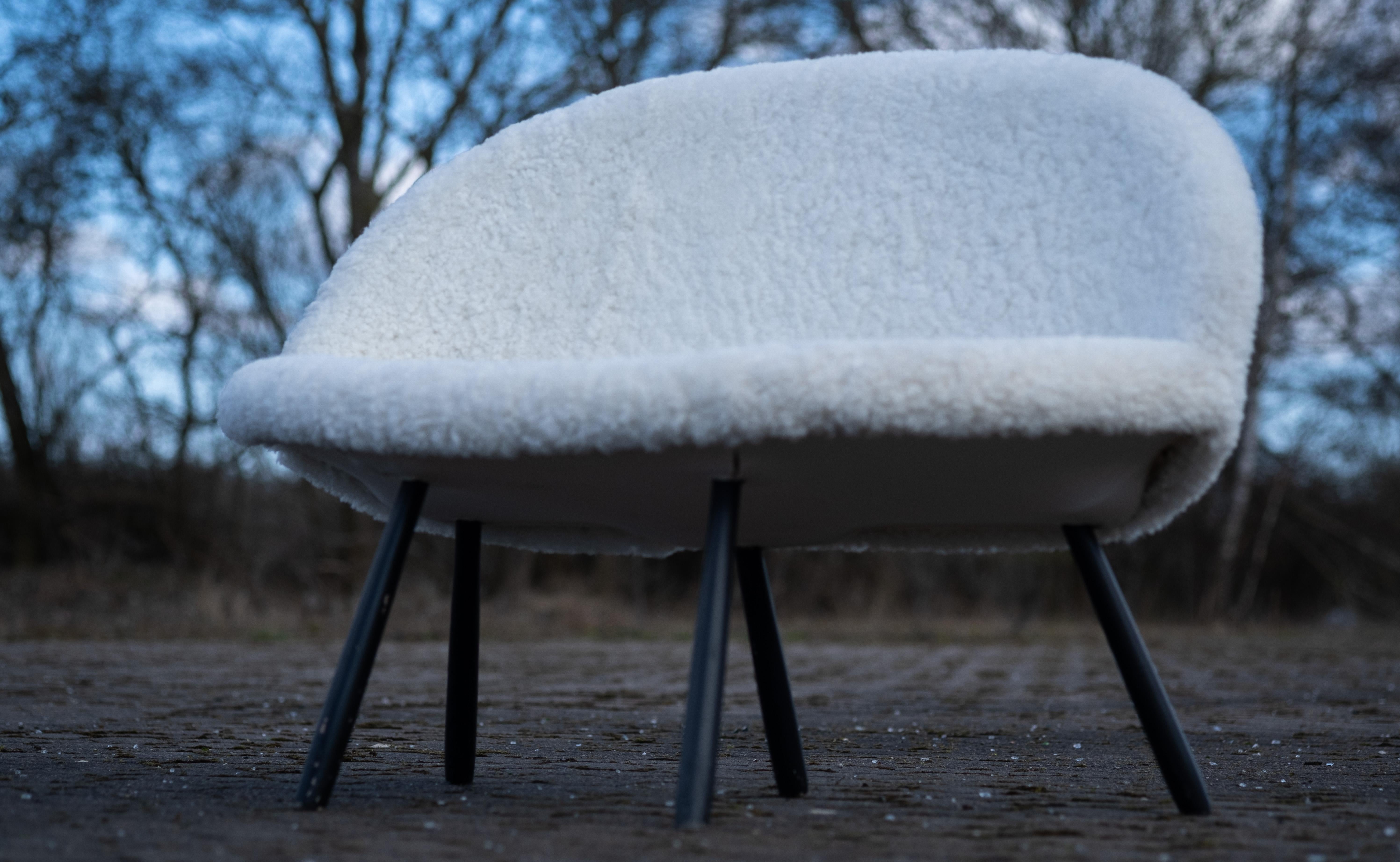 Elegant ensemble canapé et fauteuil du milieu du siècle, Danemark, années 1960 en vente 3