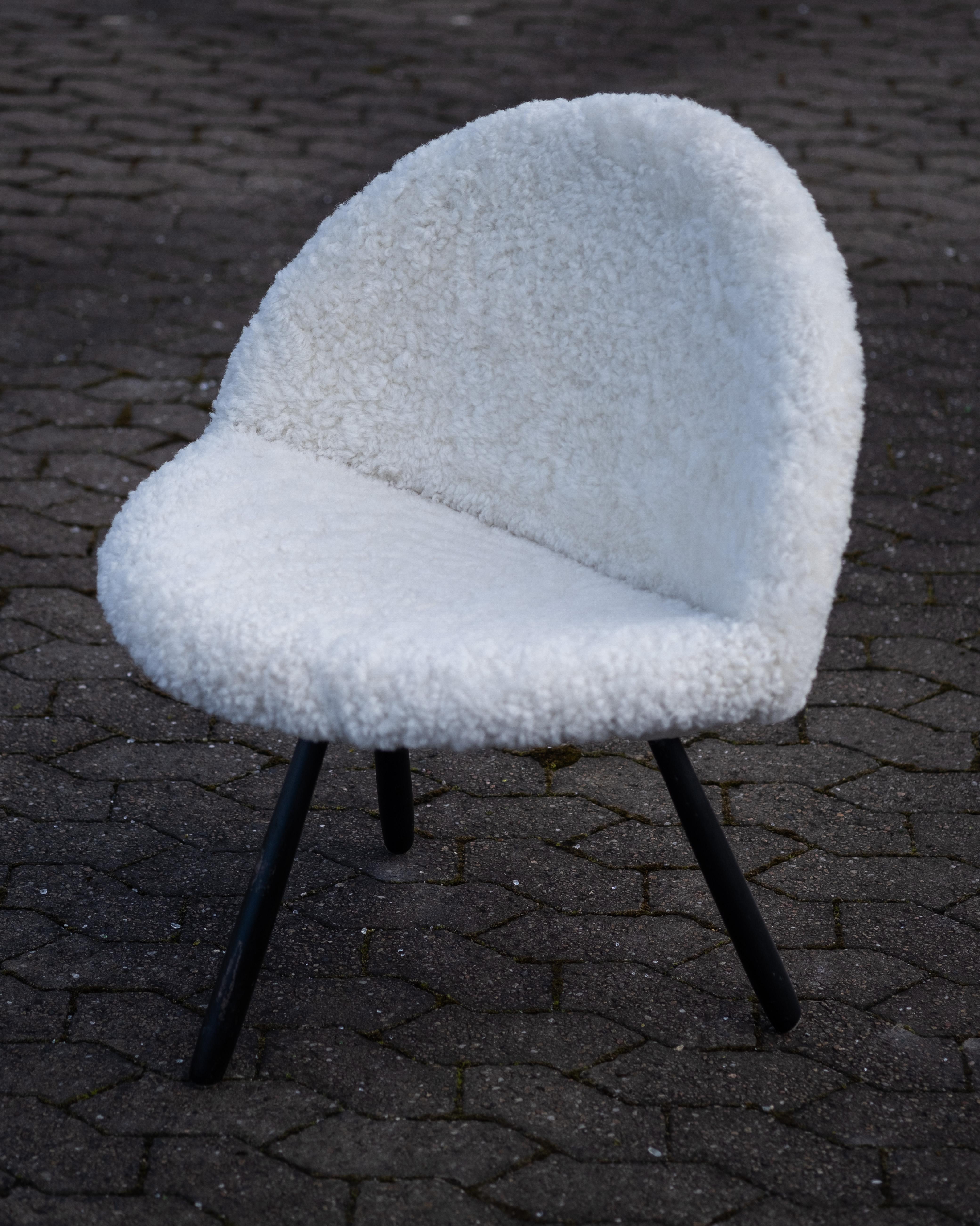 Laine Elegant ensemble canapé et fauteuil du milieu du siècle, Danemark, années 1960 en vente