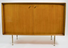 Elegant Mid Century Two-Door Chifforobe Dresser after Ponti