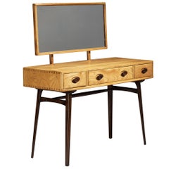 Eleganza del Vanity di metà secolo in Olmo e Wood
