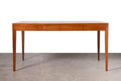 Elegant Mid-Century Writing Desk Designed by Severin Hansen for Haslev 1960s