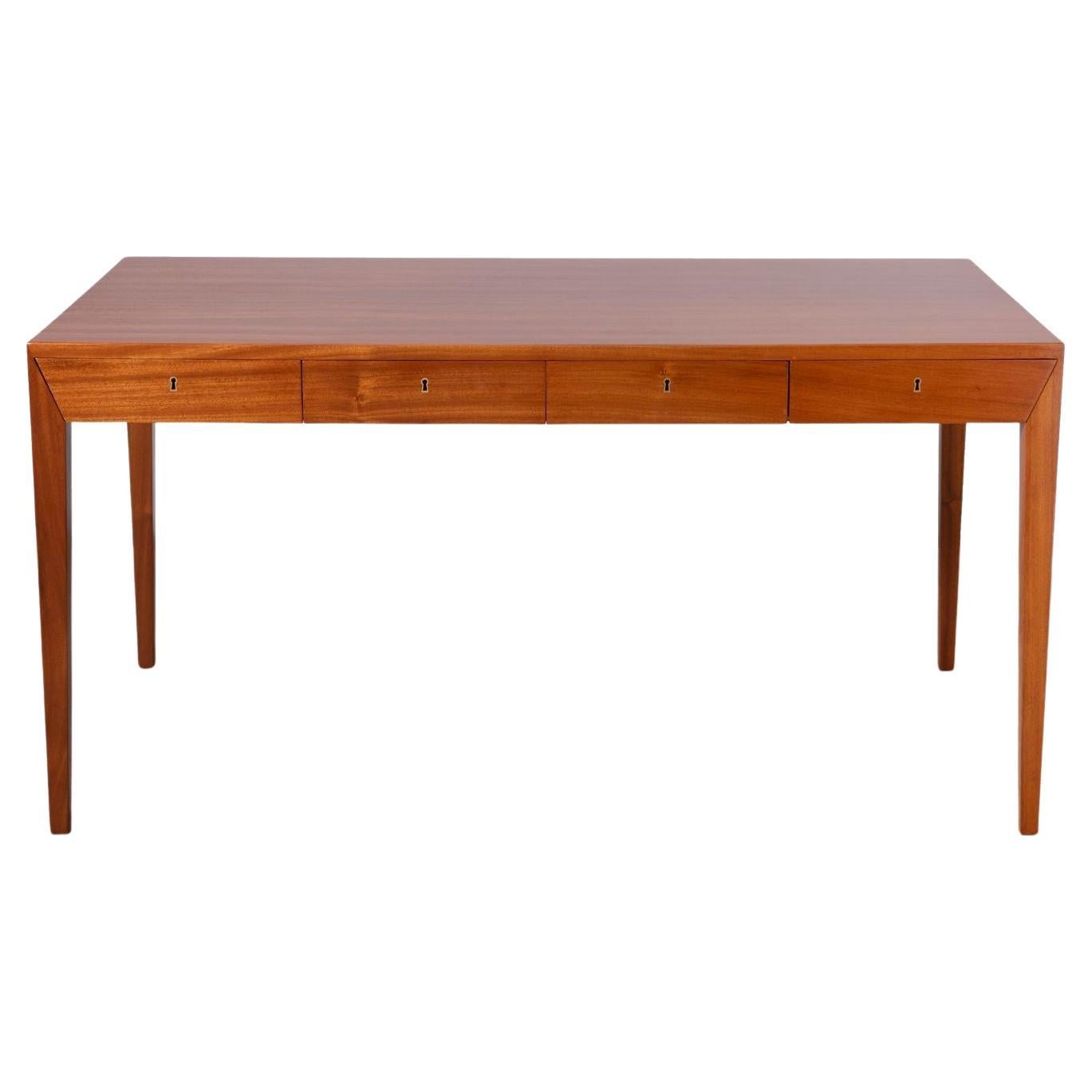Elegant Mid-Century Writing Desk Designed by Severin Hansen for Haslev 1960s