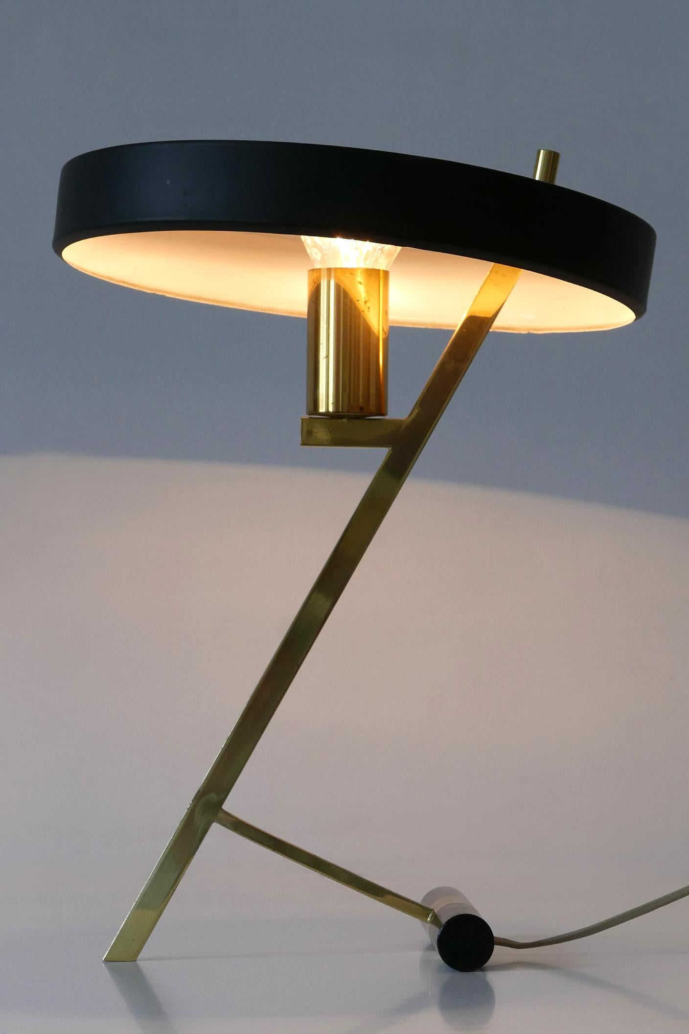 Elegante Z-Tischlampe oder Desk Light von Louis Kalff für Philips 1950er Jahre im Angebot 6