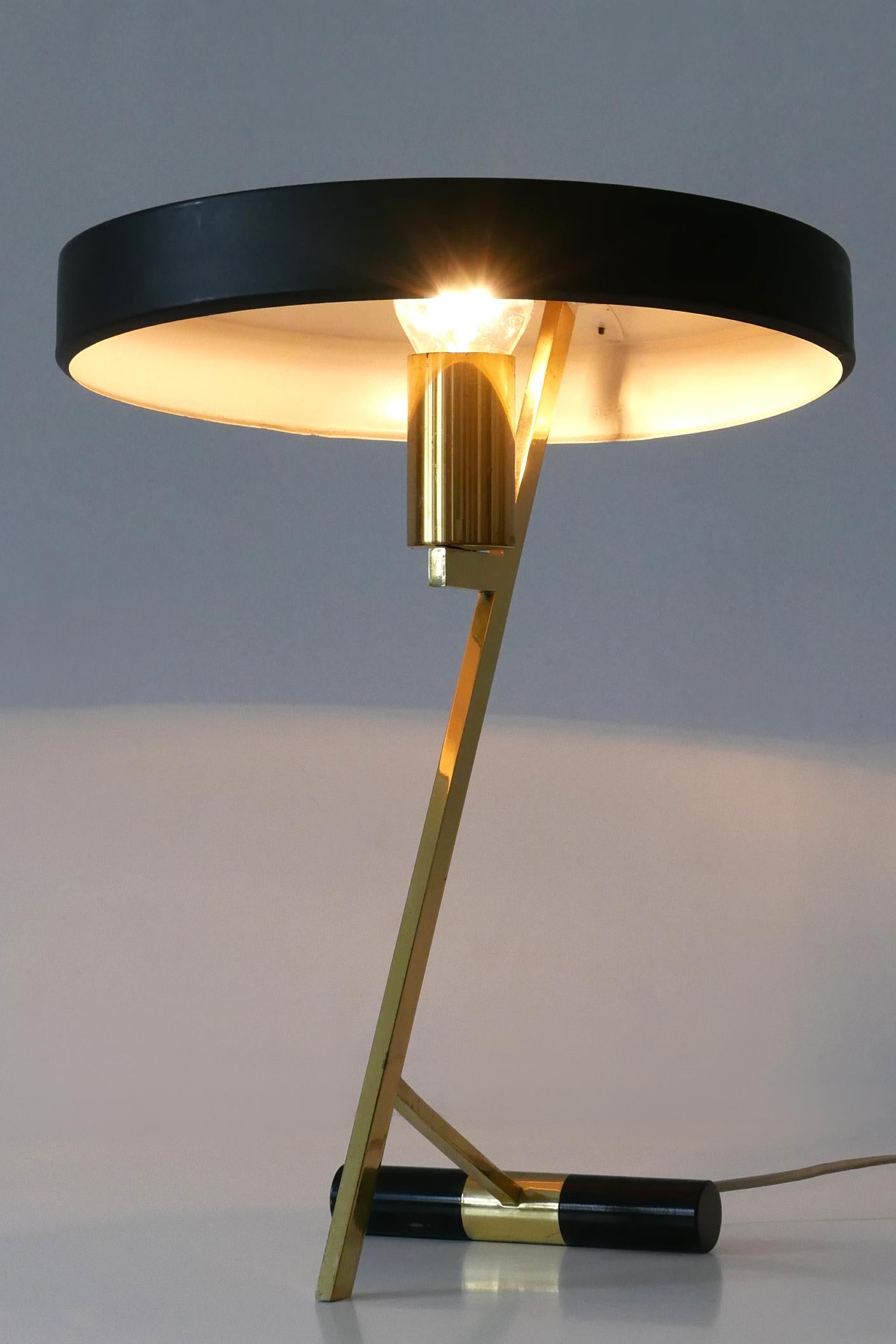 Elegante Z-Tischlampe oder Desk Light von Louis Kalff für Philips 1950er Jahre im Angebot 9