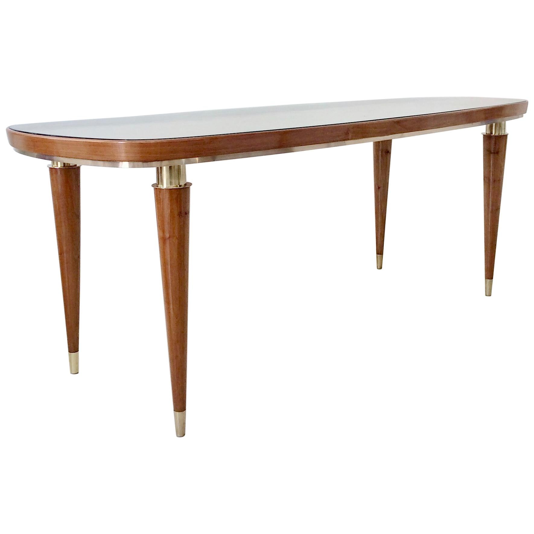 Elegant Midcentury Console Table, circa 1950, Italy