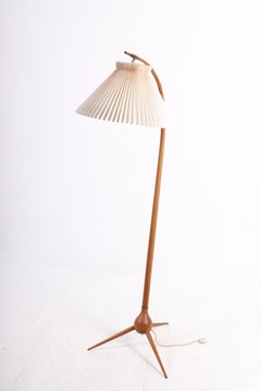 Elegant lampadaire du milieu du siècle par Severin Hansen, fabriqué au Danemark, années 1950