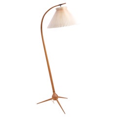 Elegant Mid-Century Floor Lamp by Severin Hansen, Made in Denmark, 1950s