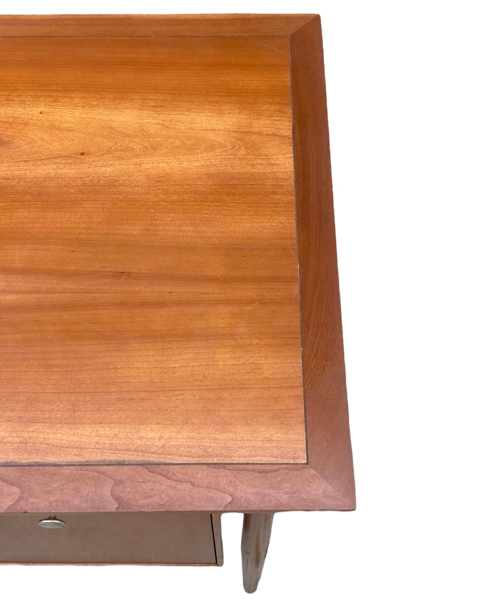 Elegant Drexel Sun Coast Midcentury Modern Desk in Walnut by Kipp Stewart 2