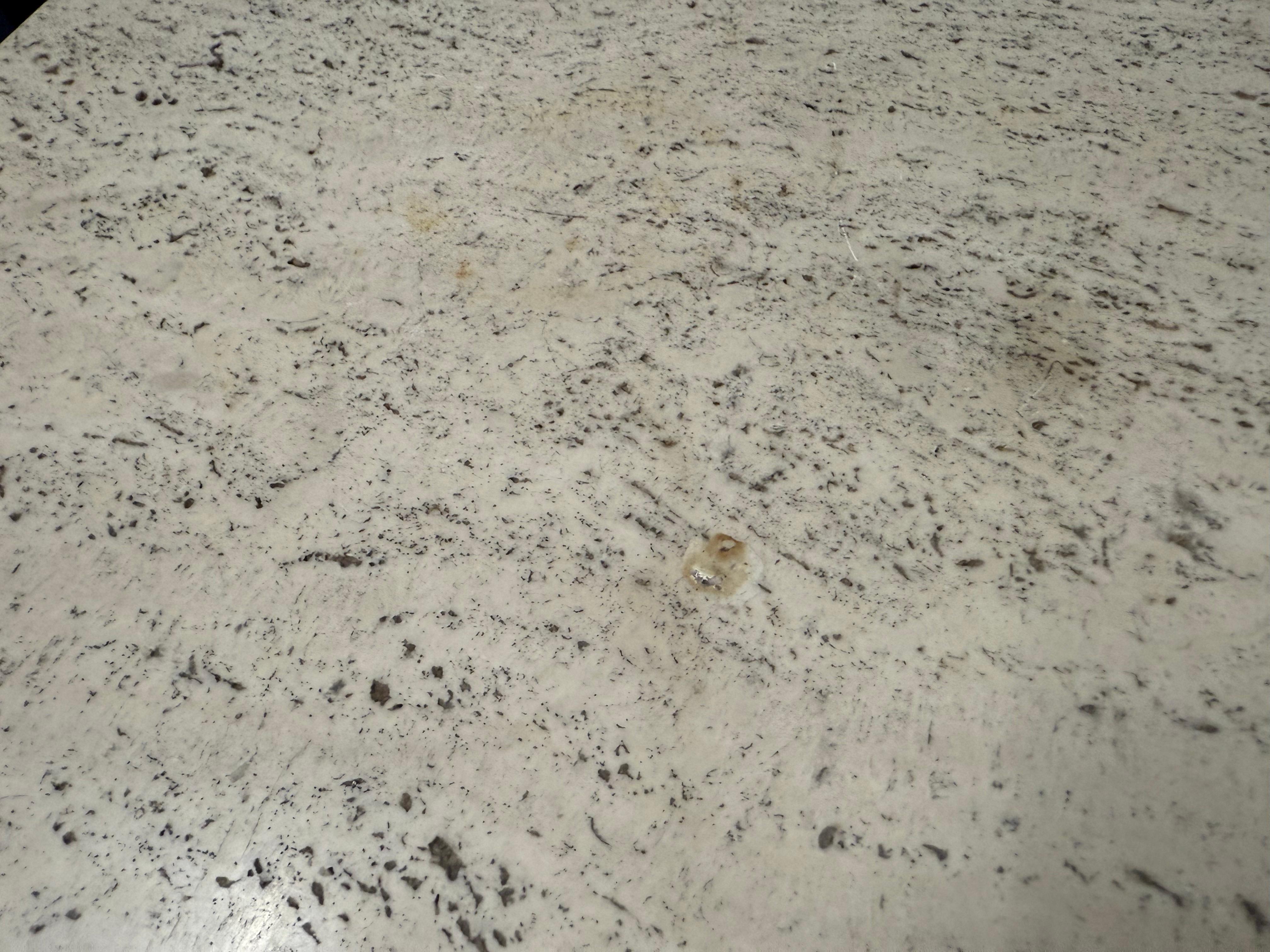 elegant minimalistic set of travertine side tables For Sale 2