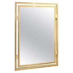 Elegant Mirror by Pierre Vandel Paris, France 1970s