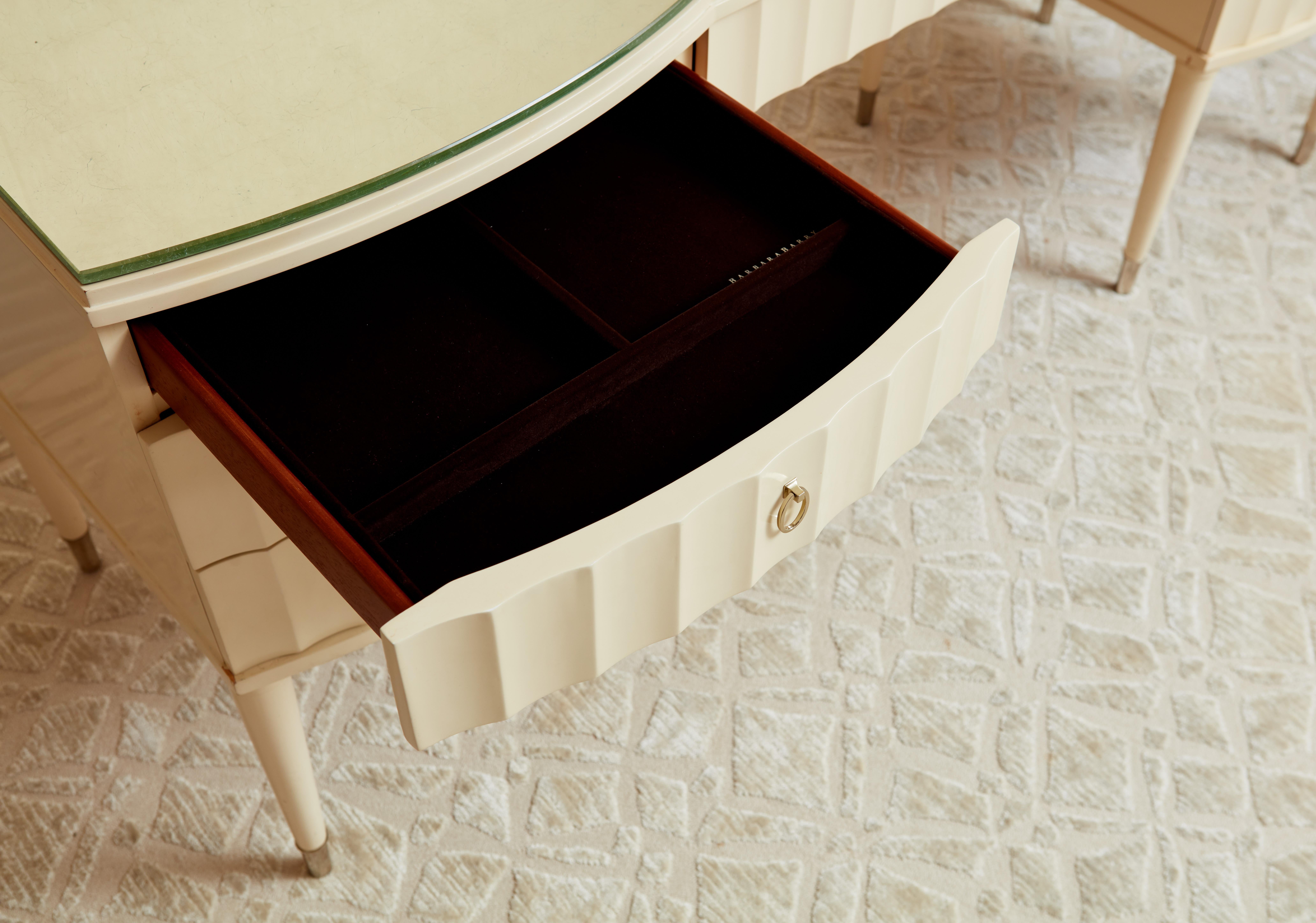 Elegant Mirror Topped Dressing Table, by Barbara Barry 1