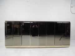 Elegant Mirrored Cabinet in the Style of Ello