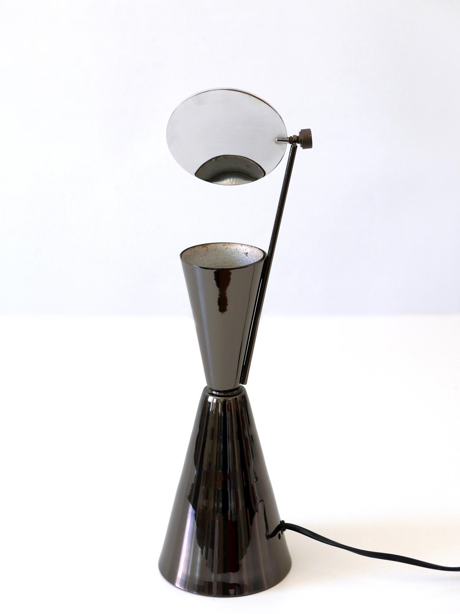 Elegant Modernist Diabolo Table Lamp 1980s Spain For Sale 5