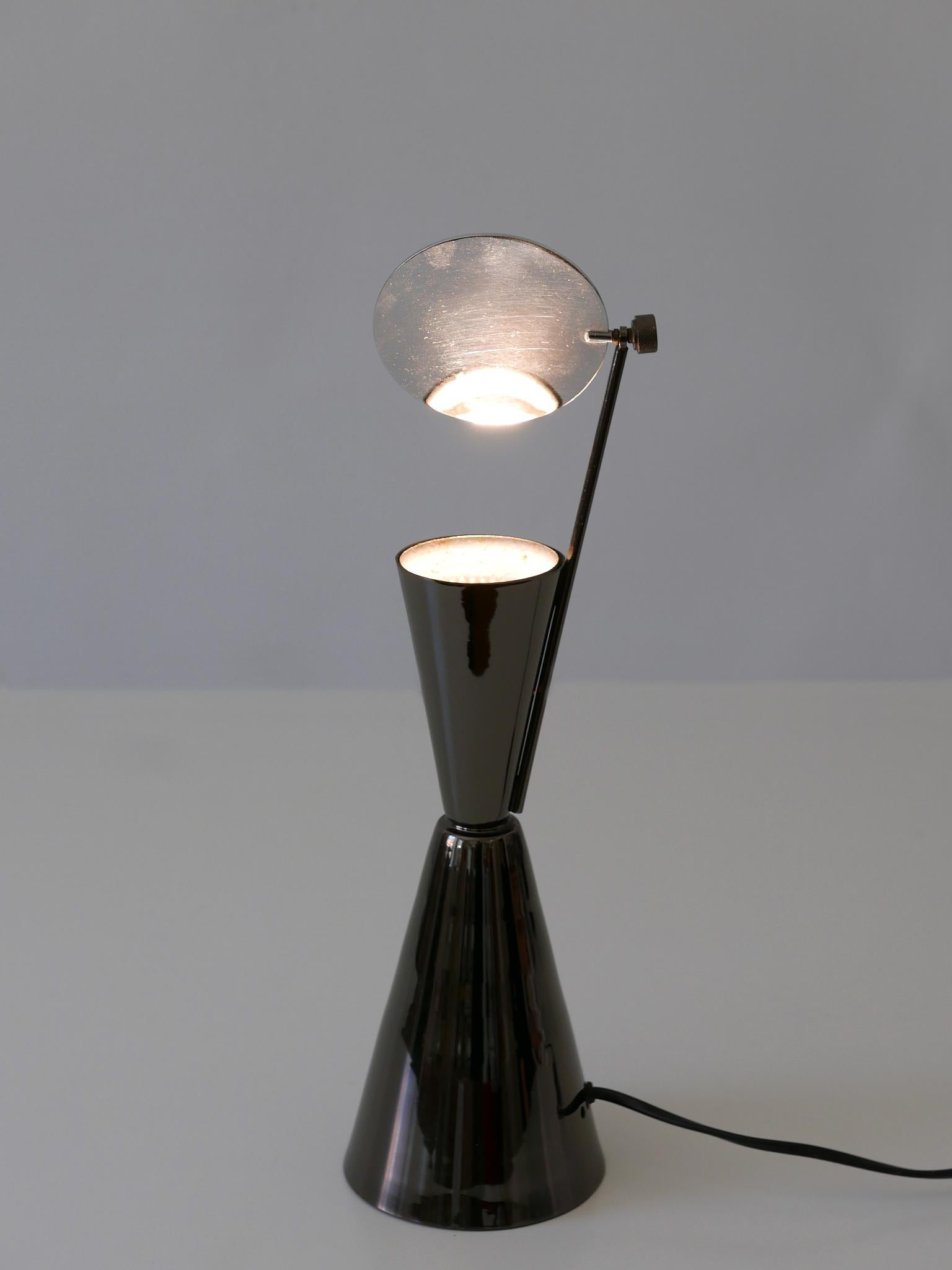 Elegant Modernist Diabolo Table Lamp 1980s Spain For Sale 6