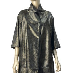 Elegant Moschino Fur & Leather Coat - IT Size 42
