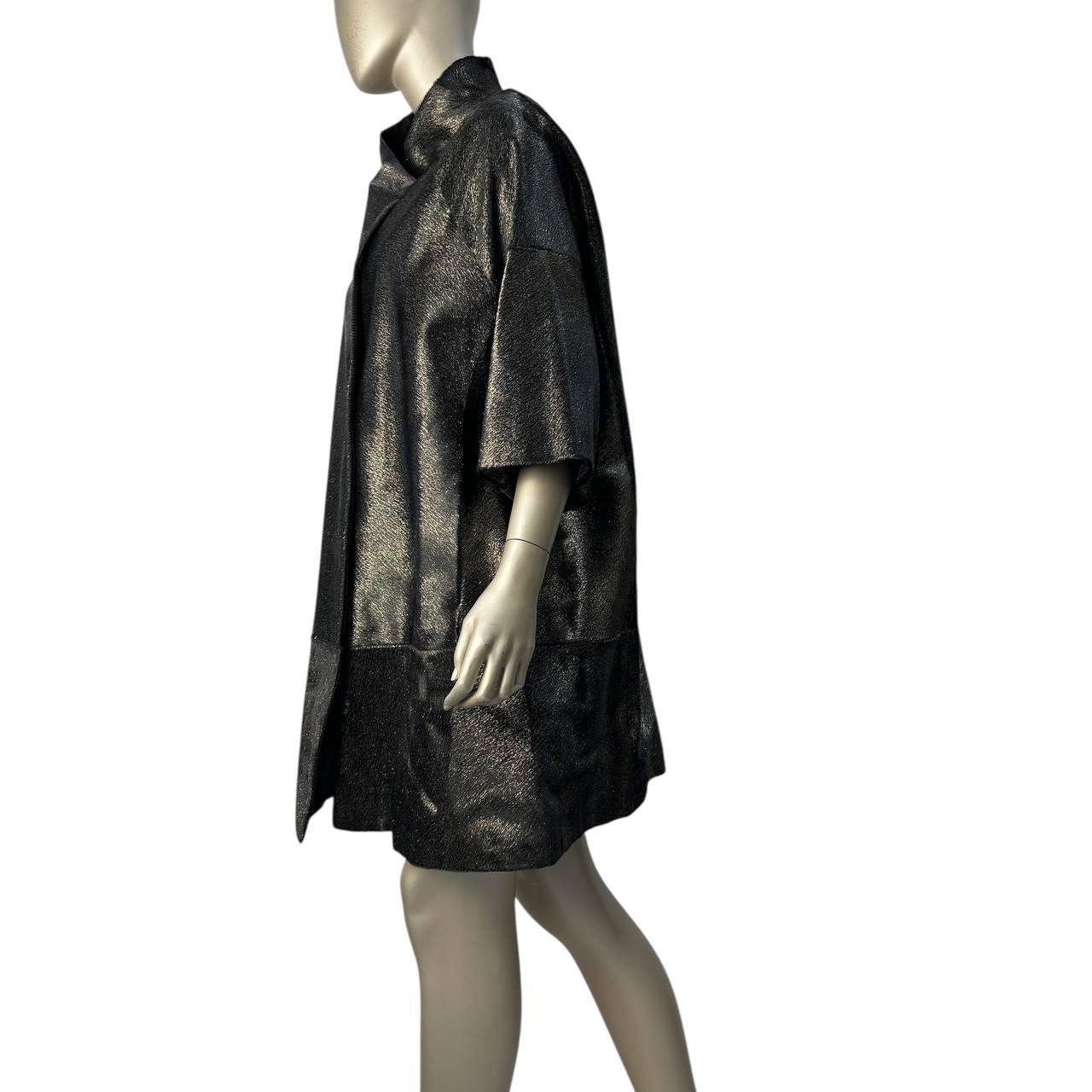 Elegant Moschino Fur & Leather Coat - IT Size 42 Pour femmes en vente