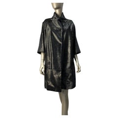 Eleganza del cappotto in pelliccia e pelle Moschino - IT Taglia 42