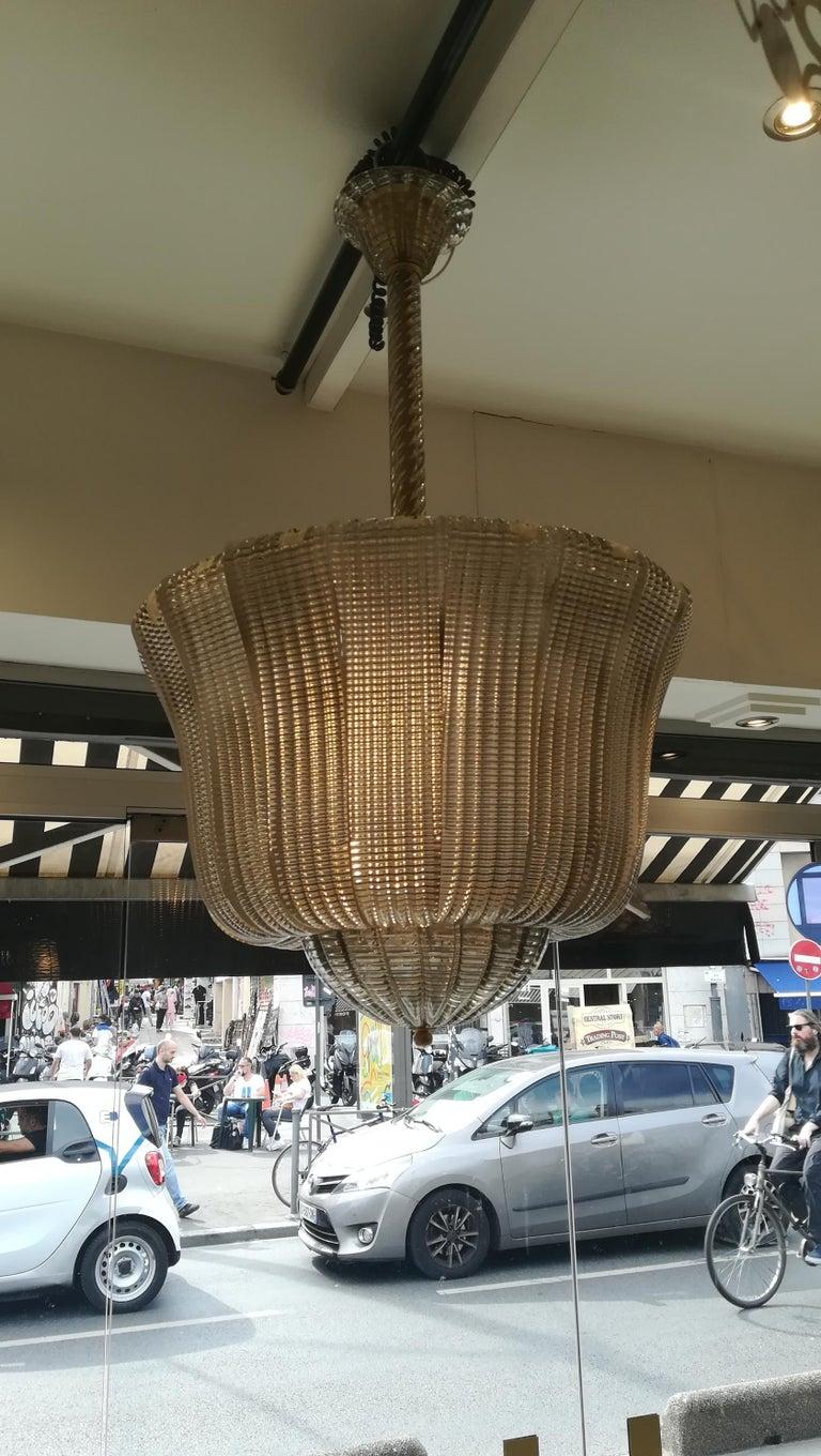 20th Century Elegant Murano Beaded Glass Lantern