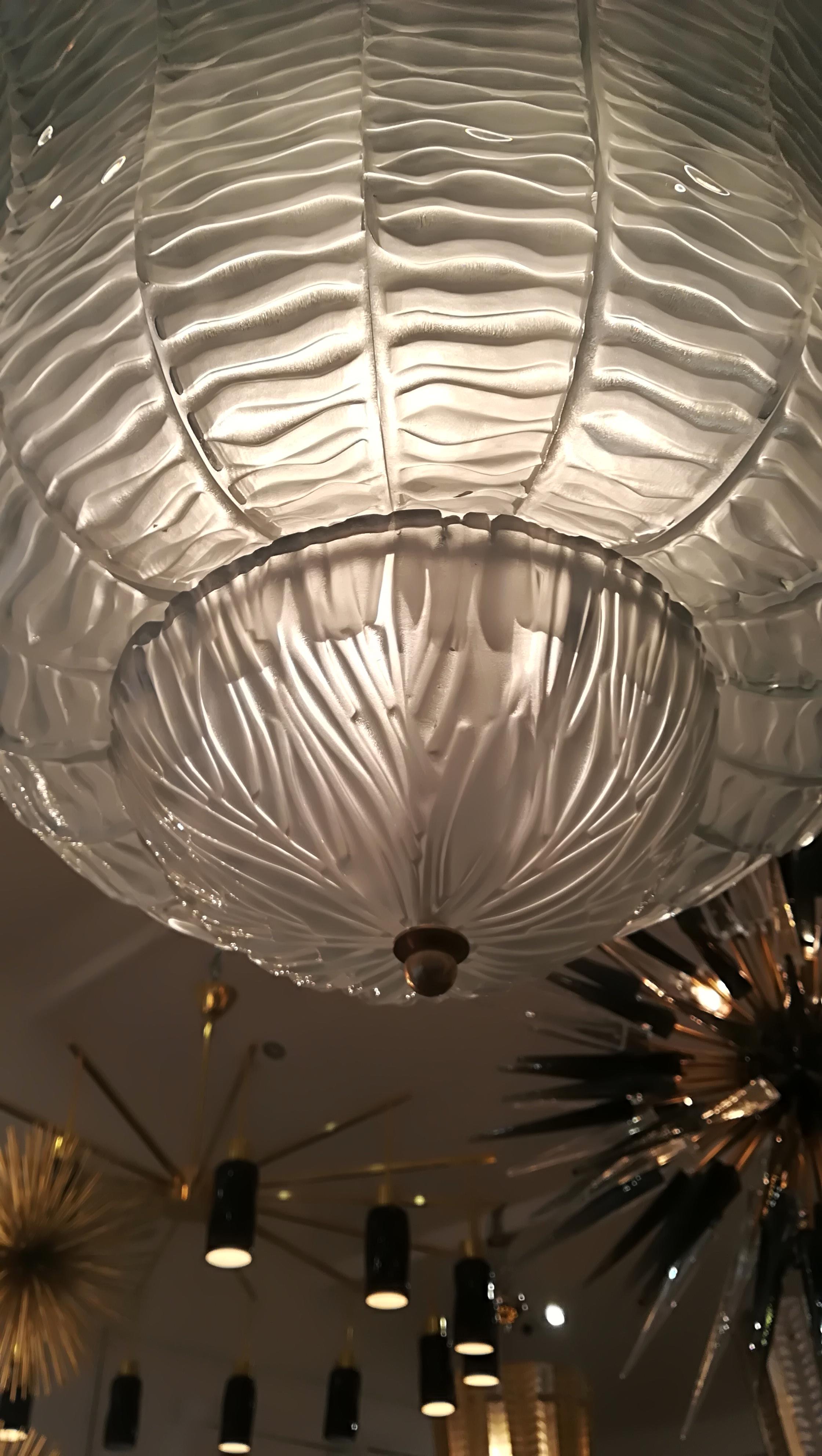 Elegant Murano Beaded Glass Lantern 1