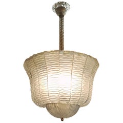 Elegant Murano Beaded Glass Lantern