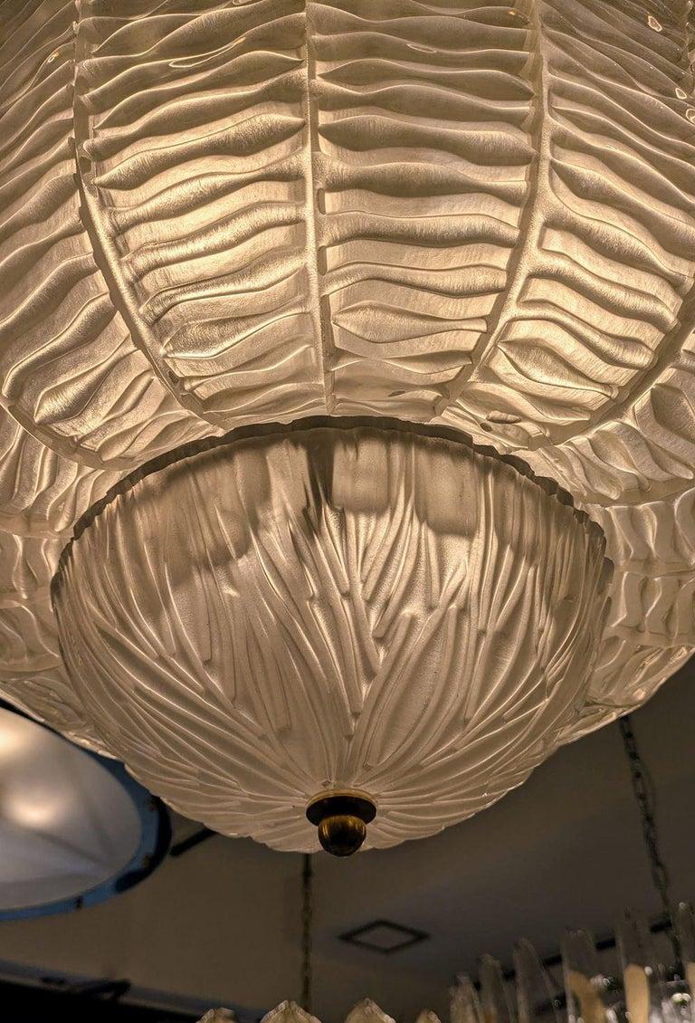 XX secolo Elegante lanterna in vetro di Murano in vendita