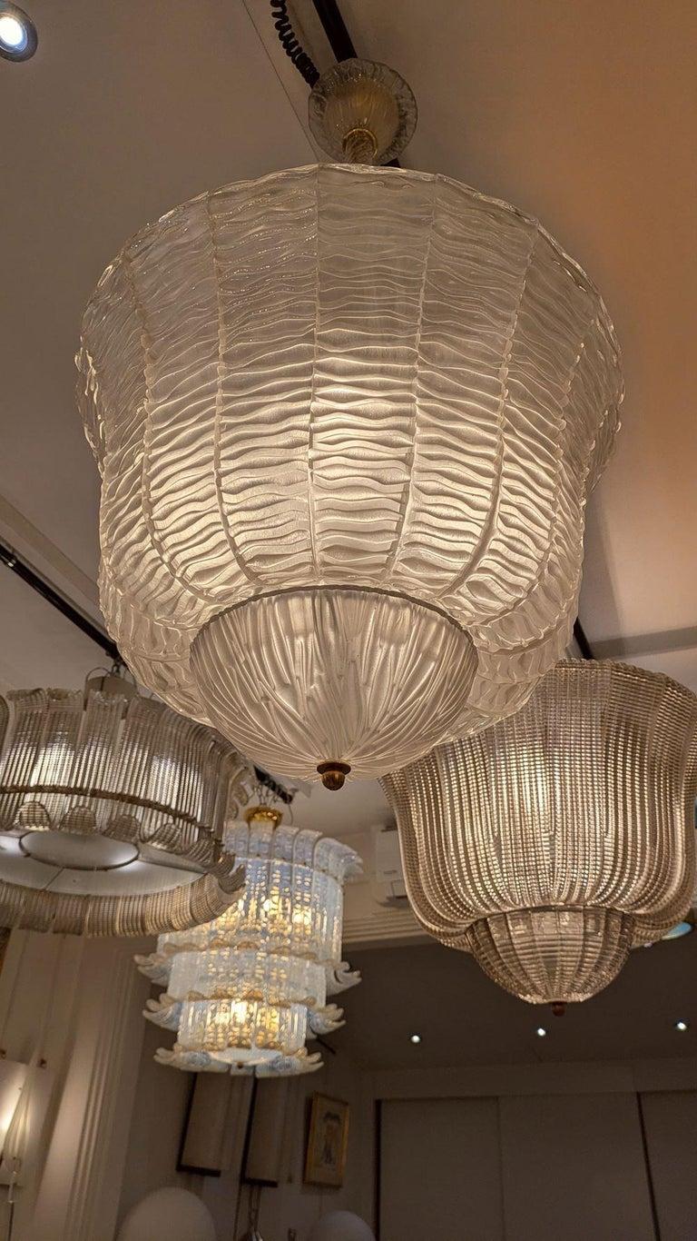 Elegante lanterna in vetro di Murano in vendita 1