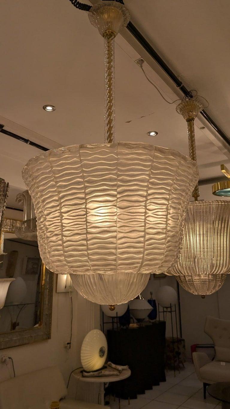 Elegante lanterna in vetro di Murano in vendita 3