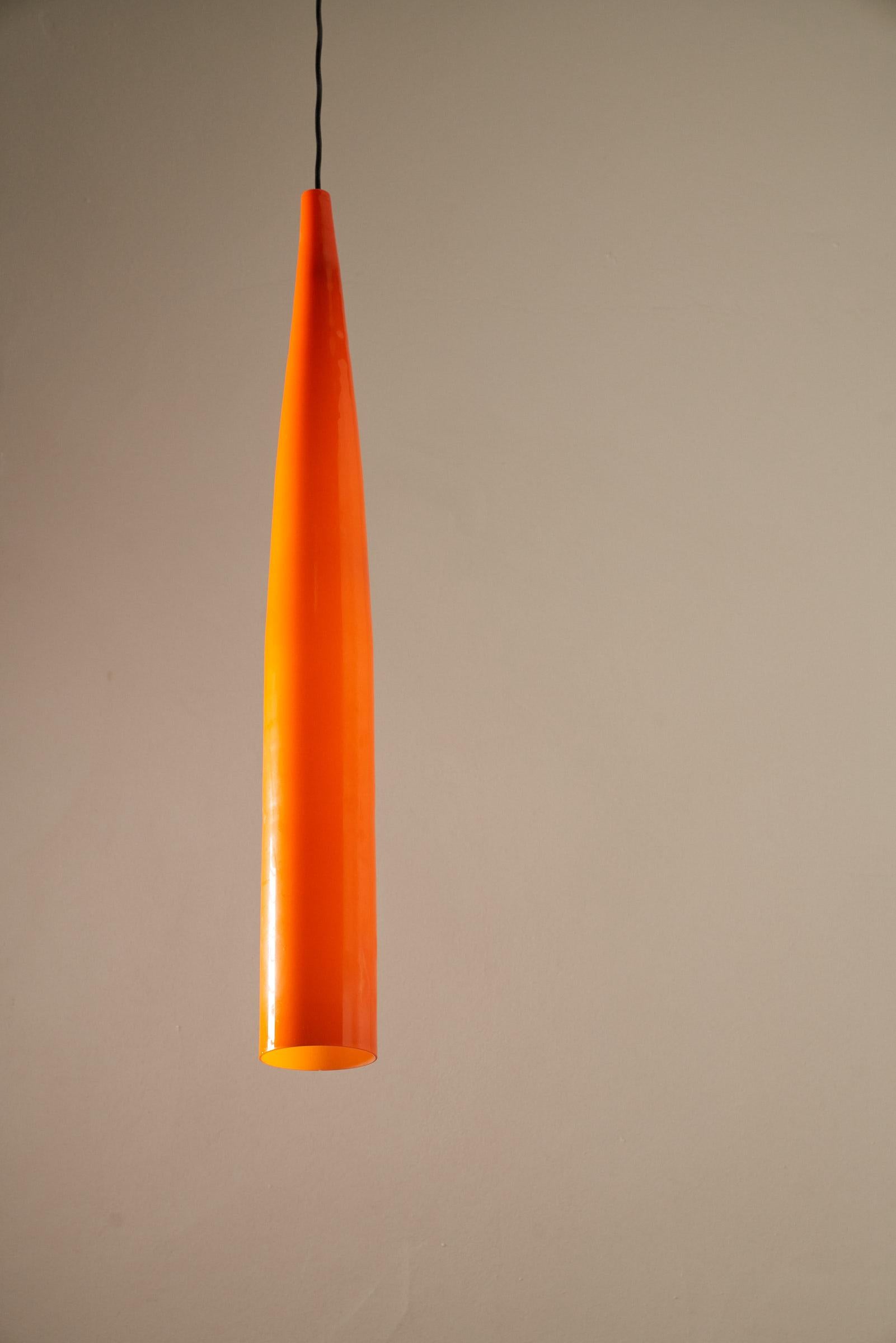 Elegante Murano-Glas-Hängeleuchte Vistosi von Alessandro Pianon im Angebot 1