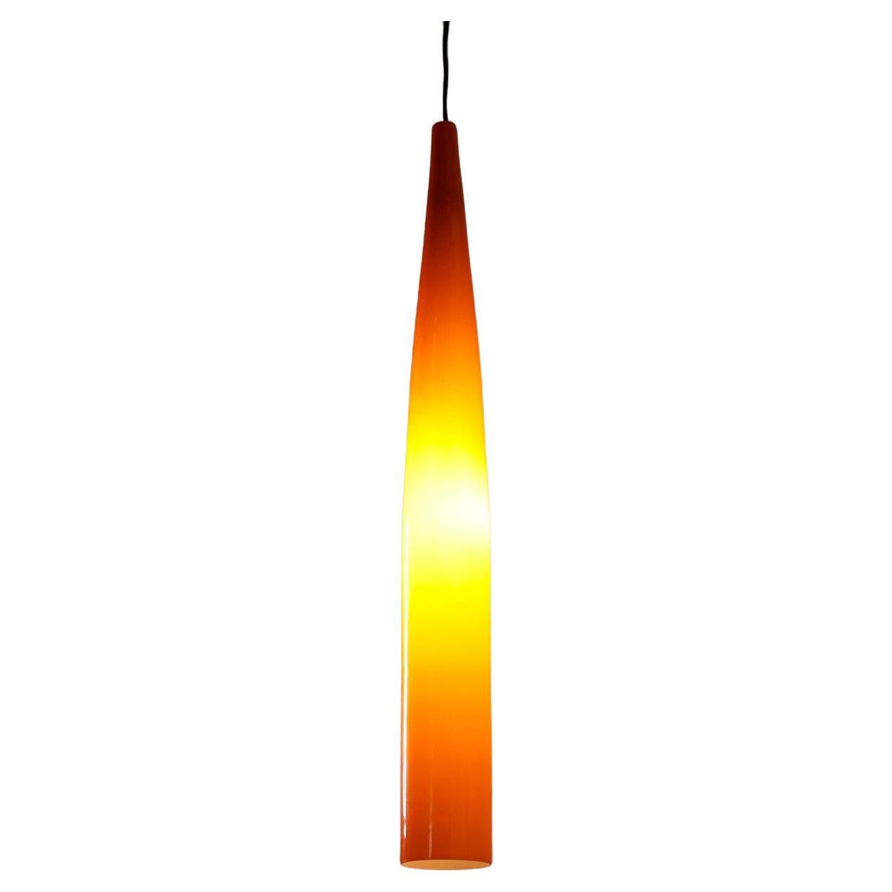 Elegante Murano-Glas-Hängeleuchte Vistosi von Alessandro Pianon im Angebot