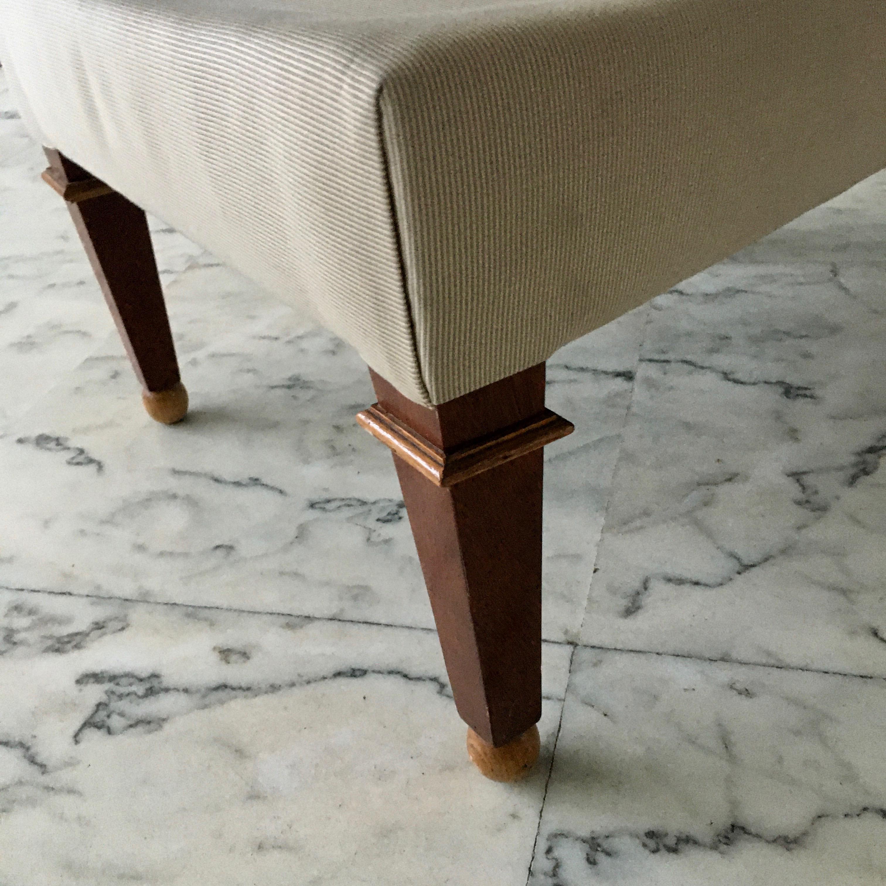 Elegant Neoclassical Chair by Jean- Maurice Rothschild, France, 1948 3