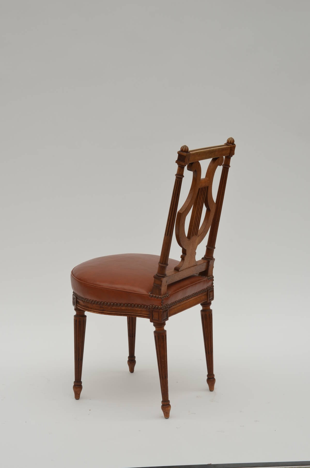 French Elegant Neoclassical Side Chair by Maison Jansen