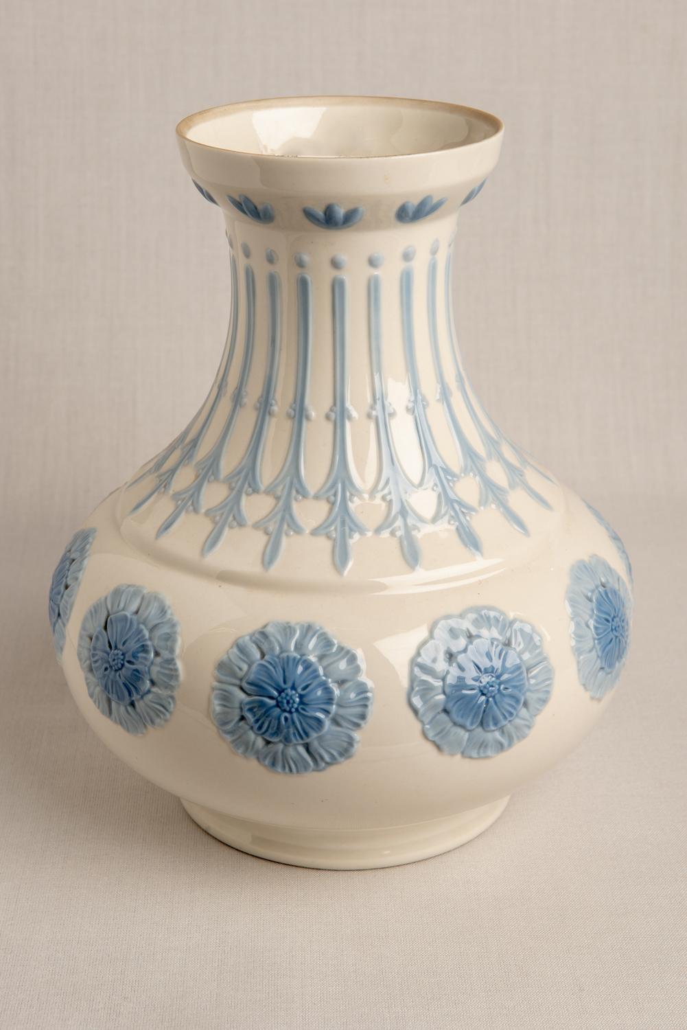 Elegant old vase from Spain, stamped name 