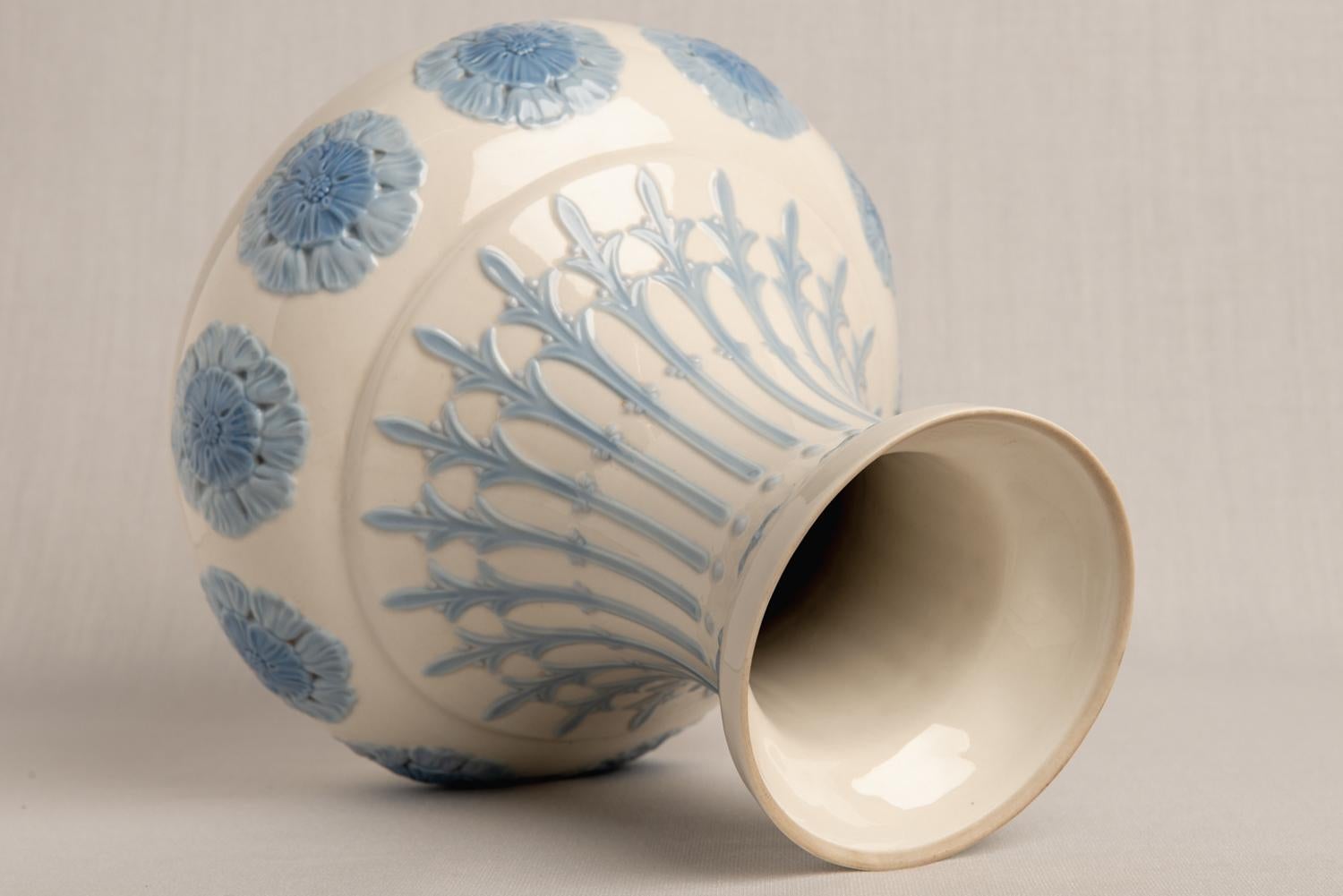 Antico vaso spagnolo in ceramica In condizioni ottime in vendita a Alessandria, Piemonte