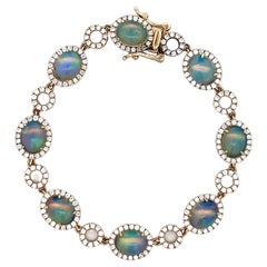 Elegant Opal Bracelet