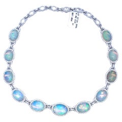 Elegant Opal Necklace