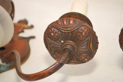 Elegant Pair of 1920s Sconces