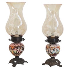 Elegant Pair of 1950s Capodimonte Porcelain Table Lamps - Timeless Italian Craft