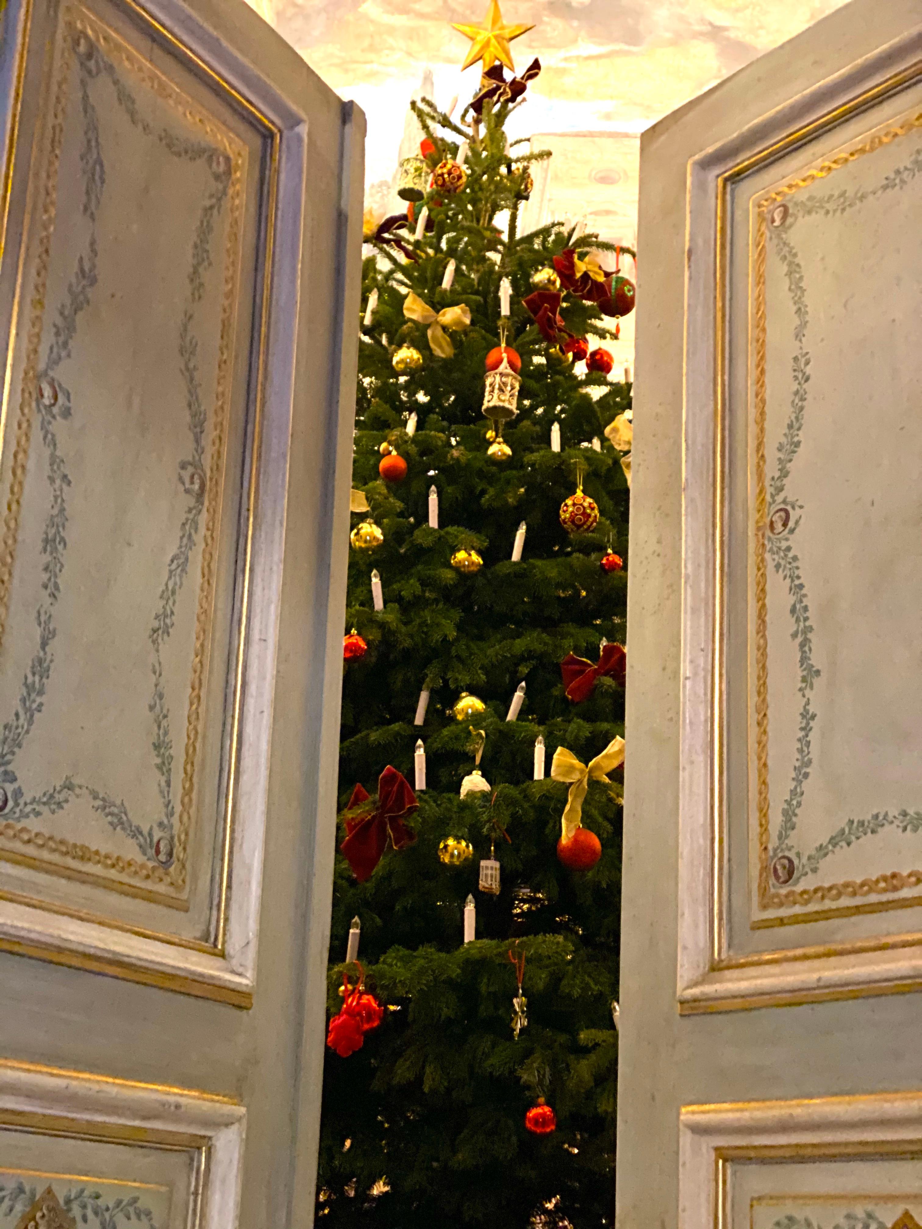 Elegante coppia di porte o rivestimenti dipinti italiani del XIX secolo In condizioni buone a Rome, IT