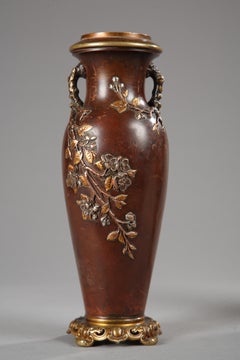 Pair of Aesthetic Movement Vases Attributed to Susse Frères, France, Circa 1880