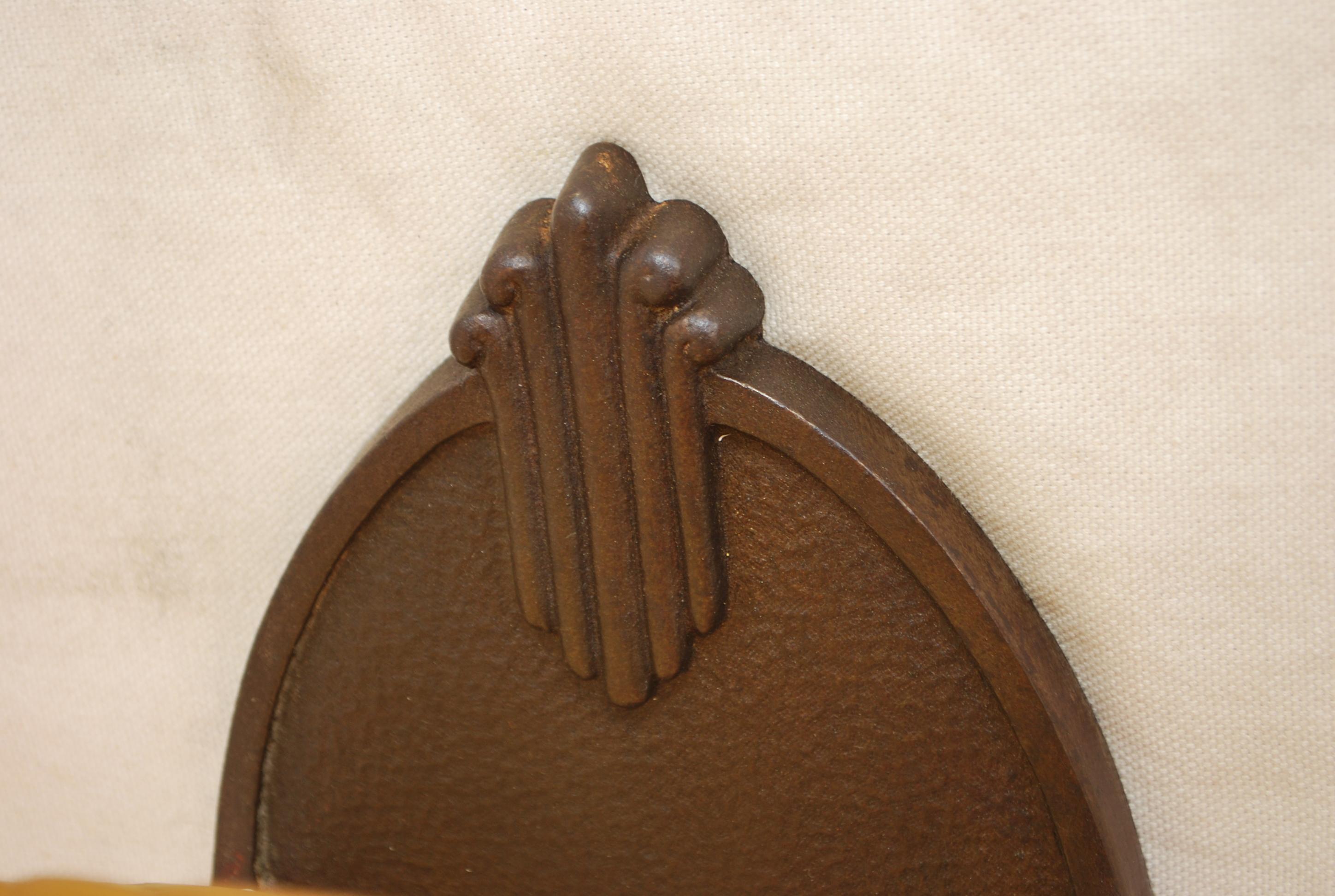 Elegant pair of Art Deco sconces In Good Condition For Sale In Los Angeles, CA