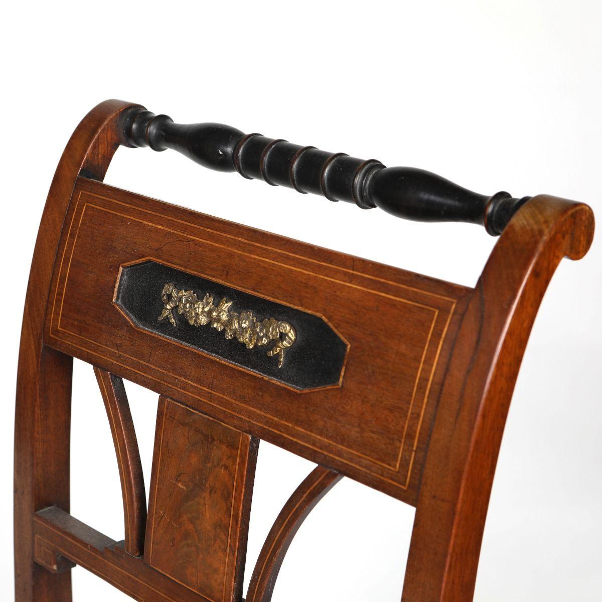 Elegance Paire de bancs Empire, Copenhague, Danemark en vente 4