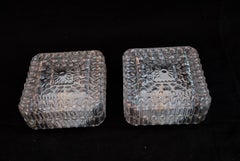 Elegant Pair of French Outdoor/Indoor Sconces or Flush Mount Light