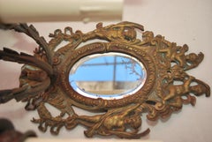 Elegant Pair of Late 19th Century French Bronze Sconces