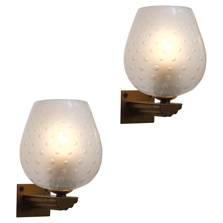Venini Sconces, 20th Century, offered by Thomas Cooper Studio