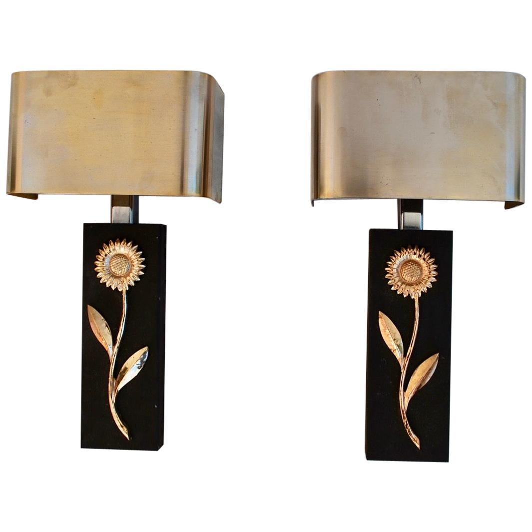 Elegant Pair of Sconces by Maison Charles