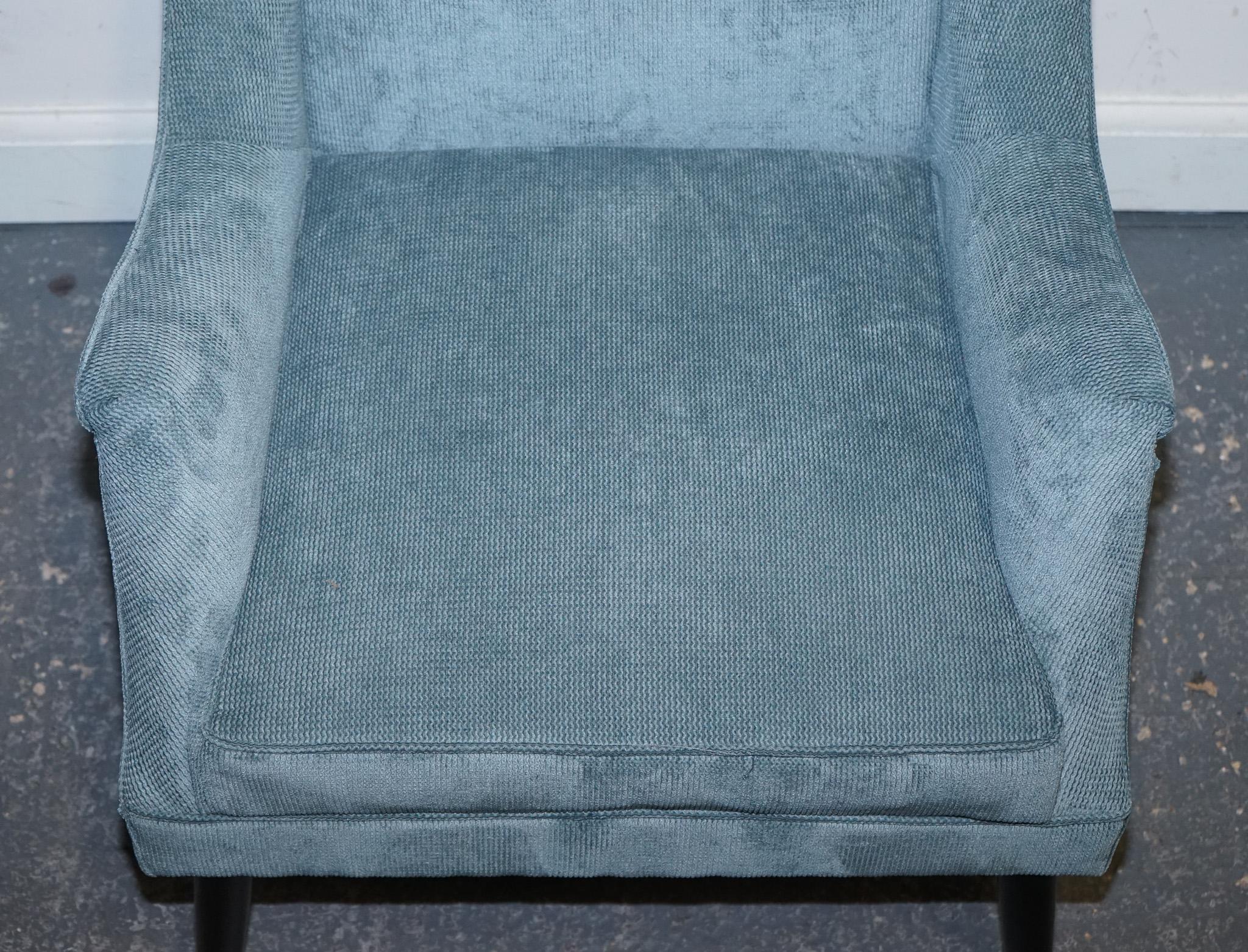 
We are delighted to offer for sale this Lovely Elegant Pale Blue Velvet Armchair.

Discover Unique Treasures from a Luxurious Cobham Showroom Mansion!

Explore our thoughtfully selected inventory and find the perfect addition to elevate your space.