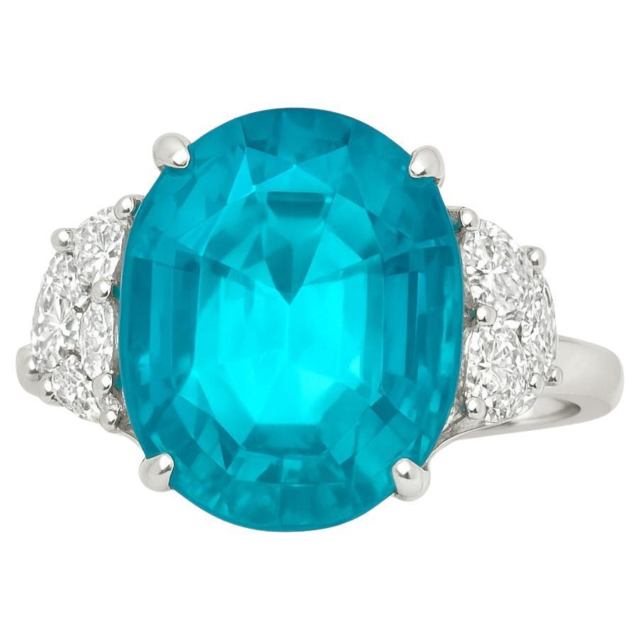 Elegant Paraiba Tourmaline  Ring