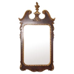Elegant Parcel Gilt Italian Mirror 54"H x 28.5"W